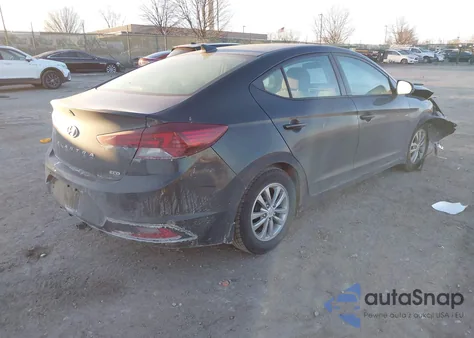 2019 Hyundai Elantra Eco z USA, uszkodzony, nr VIN 5NPD94LA7KH435865